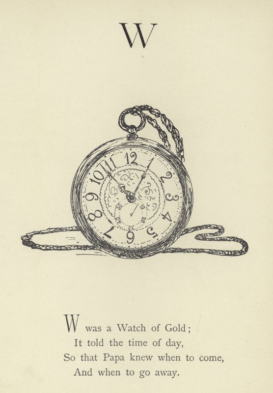 The Letter W by Edward Lear