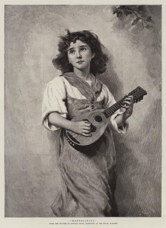 Mandolinata by Edward Patry