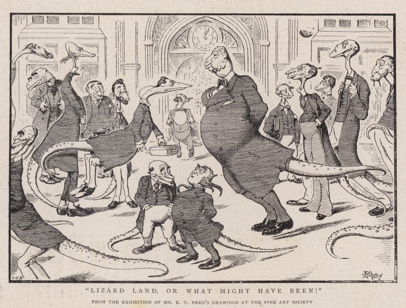 Lizard Land, or What Might Have Been! by Edward Tennyson Reed