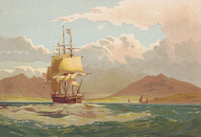 Off the Isle of Arran by Edward (after) Duncan