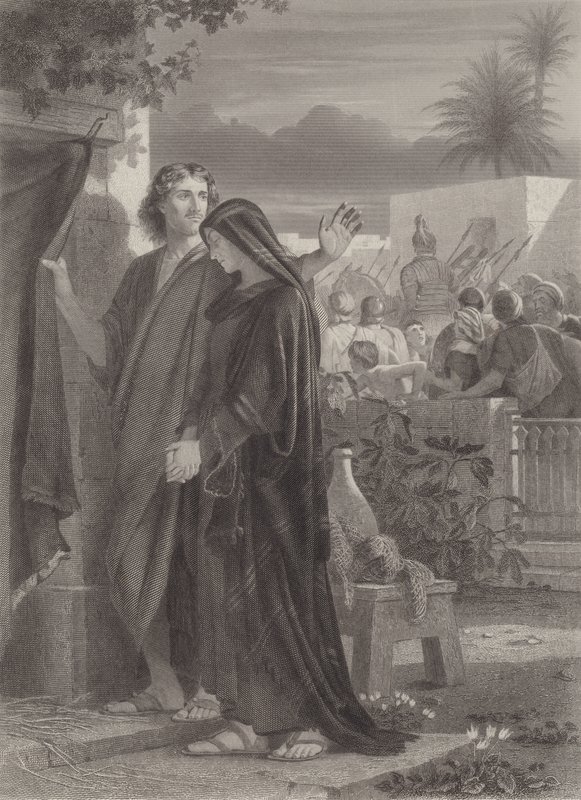 St John and the mother of Jesus by Edward A. Armitage