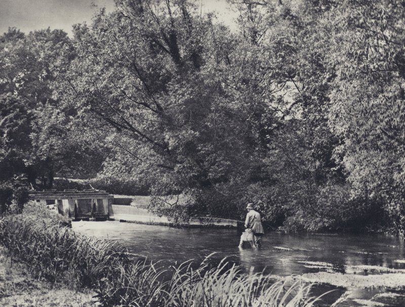 Below the Mill, near Andover by Edward Alfred Barton
