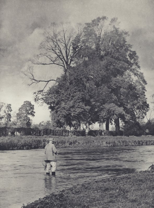Grayling Time Above Romsey on the Test by Edward Alfred Barton