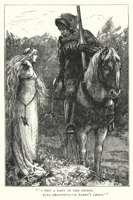 La Belle Dame sans Merci by Edward Frederick (after) Brewtnall