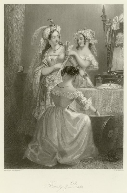 Beauty and Dress by Edward Henry Corbould