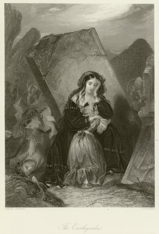 The Earthquake by Edward Henry Corbould