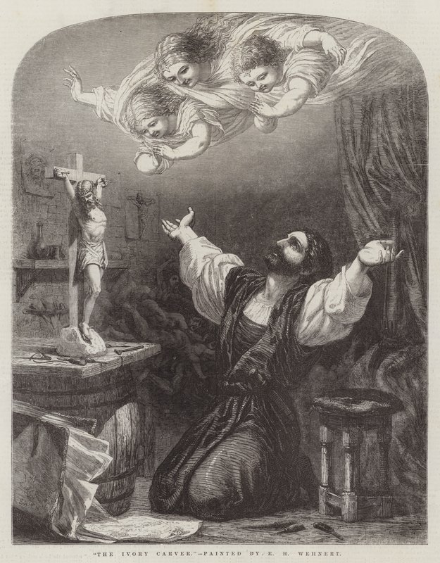 The Ivory Carver by Edward Henry Wehnert