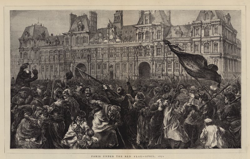 Paris under the Red Flag, April 1871 by Edward John Gregory