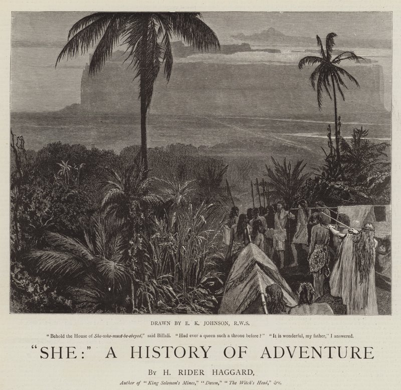 She, A History of Adventure by Edward Killingworth Johnson