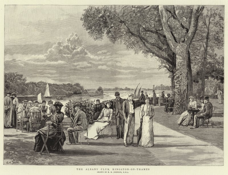 The Albany Club, Kingston-on-Thames by Edward Killingworth Johnson