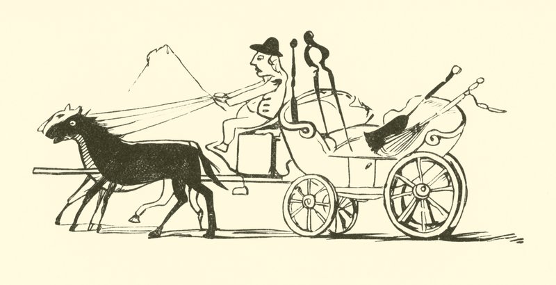 The Broom, the Shovel, the Poker, and the Tongs by Edward Lear