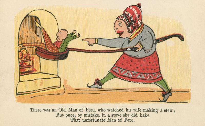 There was an Old Man of Peru, who watched his wife making a stew by Edward Lear