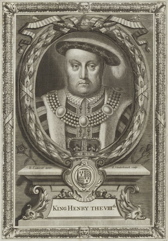King Henry VIII of England by Edward Lutterell