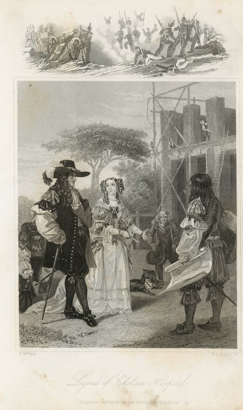 Legend of Chelsea Hospital by Edward Matthew Ward