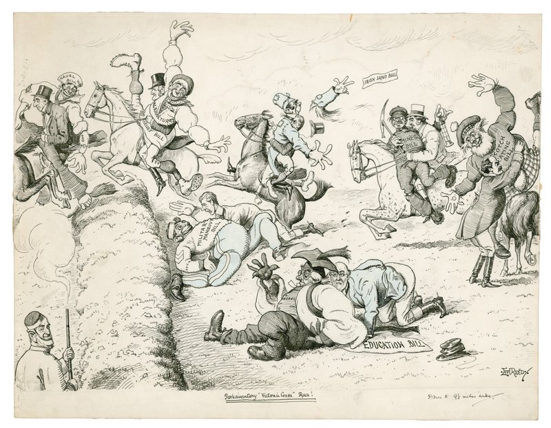 Parliamentary Victoria Cross Race! by Edward Tennyson Reed