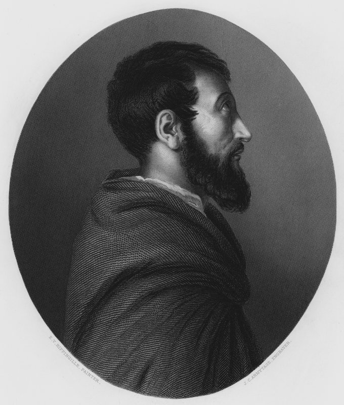 The Monk (from the picture in the Vernon Gallery) by Edward Villiers Rippingille