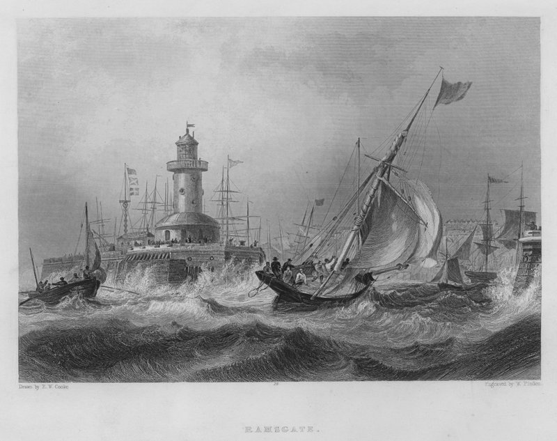 Ramsgate by Edward William (after) Cooke