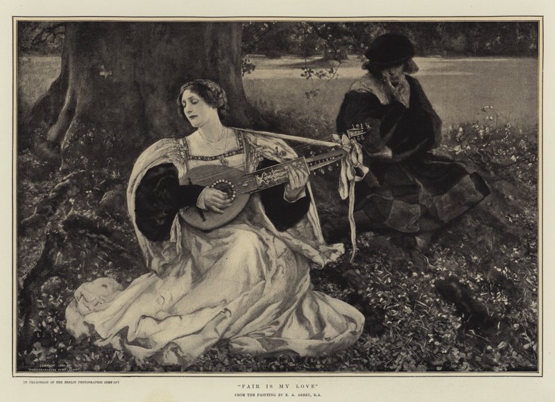 Fair is My Love by Edwin Austin Abbey