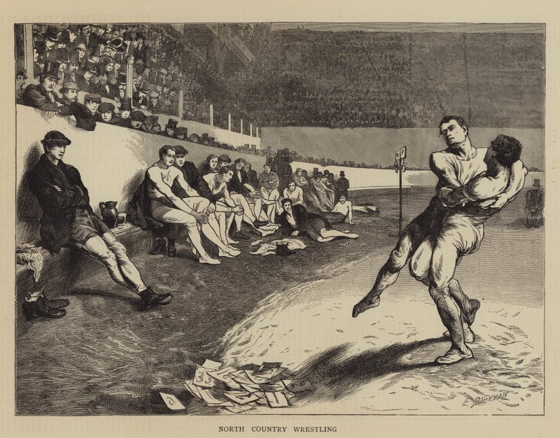 North Country Wrestling by Edwin Buckman