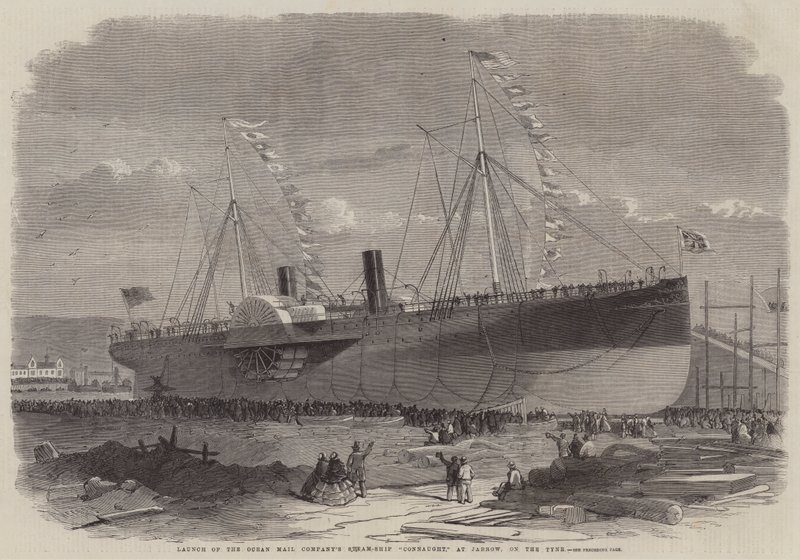 Launch of the Ocean Mail Company