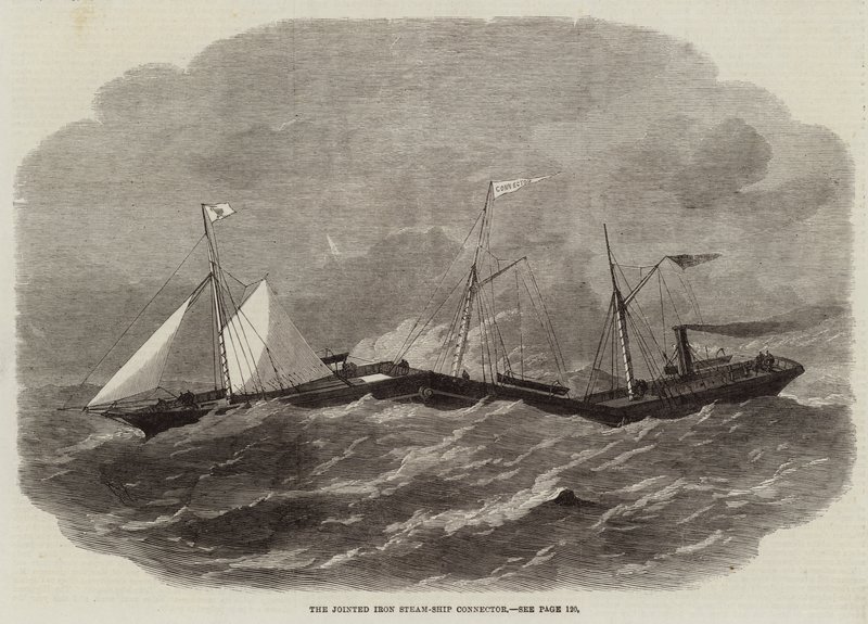 The Jointed Iron Steam-Ship Connector by Edwin Weedon