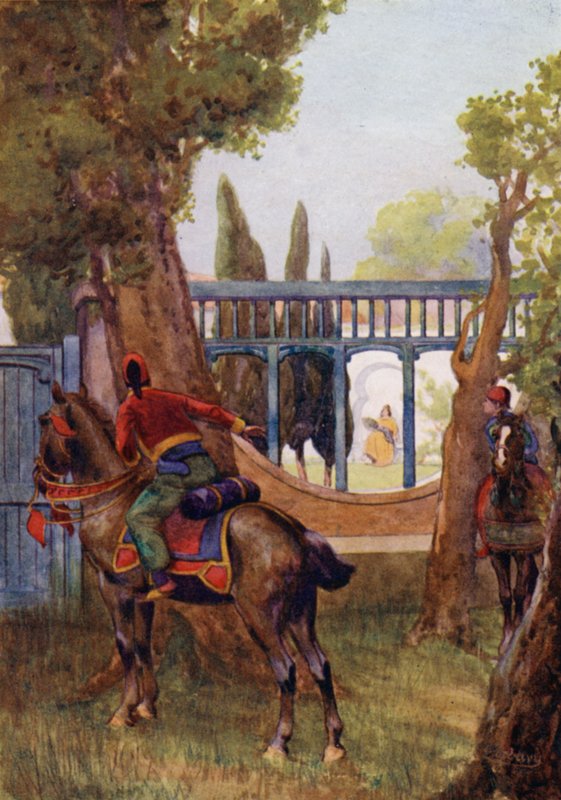 In the Garden a Beautiful Lady Was Walking All Alone by Edwin Arthur Norbury