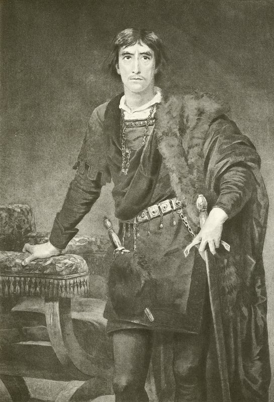 Mr Henry Irving as Hamlet by Edwin Longsden Long