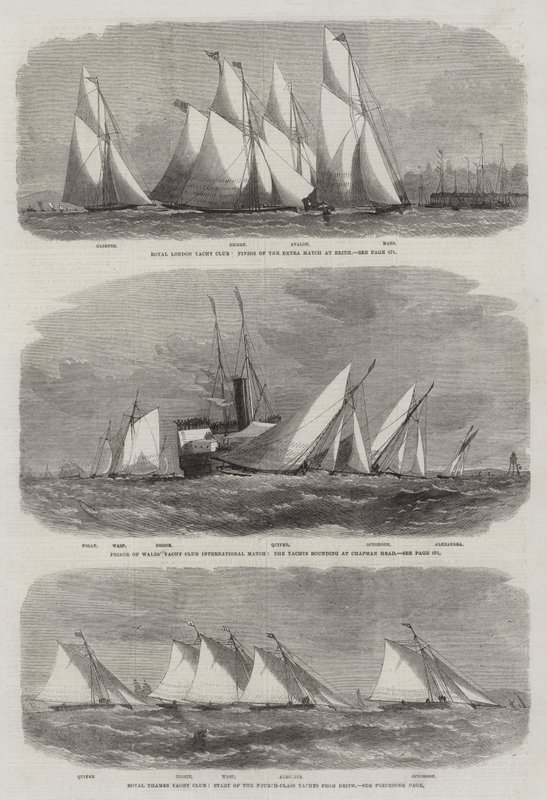 Royal Thames Yacht Club by Edwin Weedon