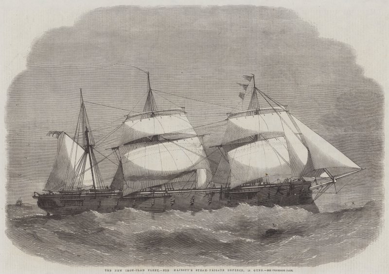 The New Iron-Clad Fleet, Her Majesty