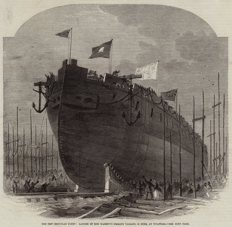 The New Iron-Clad Fleet, Launch of Her Majesty