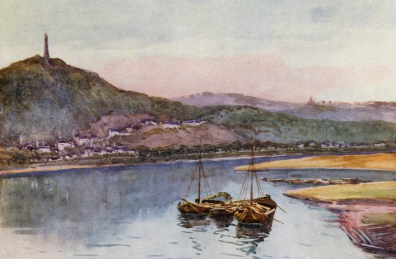 The Rhine: The Moselle at Trier, Treves by Effie Jardine