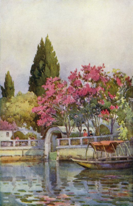 A Garden by the Lake, Lake Orta by Ella Du Cane