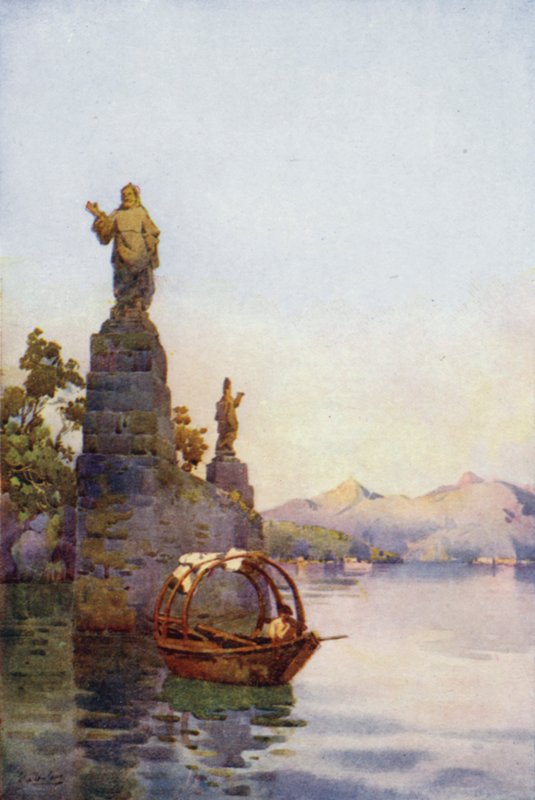 Entrance to the Villa Arconati, Lake Como by Ella Du Cane