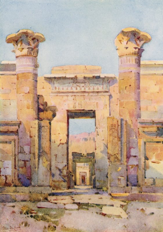 Medinet-Habu by Ella Du Cane