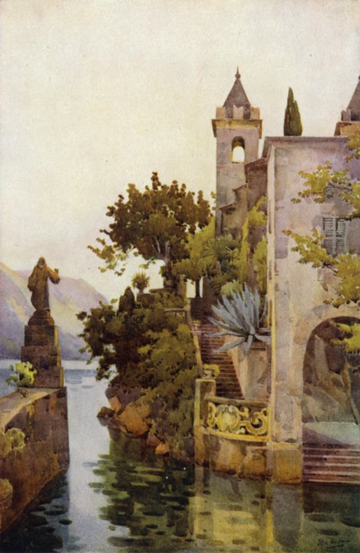 Villa Arconati, Lake Como by Ella Du Cane