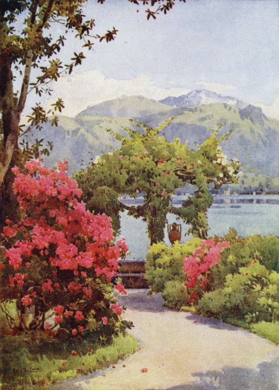 Villa Carlotta, Lago di Como by Ella Du Cane
