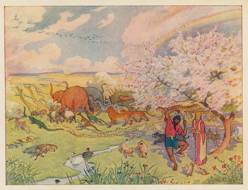 Noah's Ark: The Rainbow by Elmer Boyd Smith