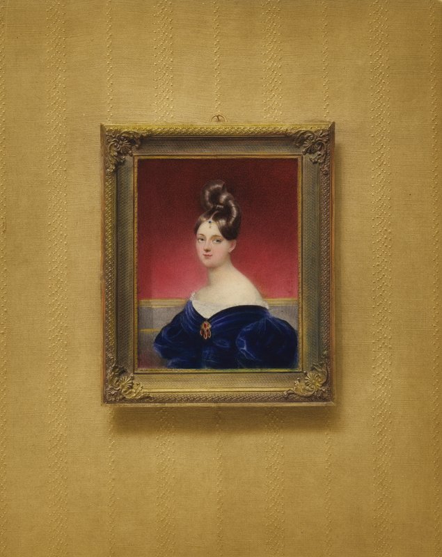 Portrait of Princess Louise Amelie of Baden by Emanuel Thomas Peter