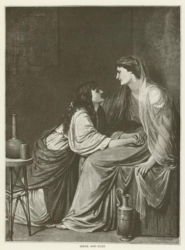Irene and Klea by Emil Teschendorff