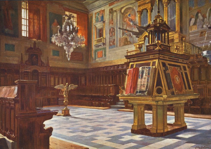 El Escorial: The Choir by Emilio Poy Dalmau