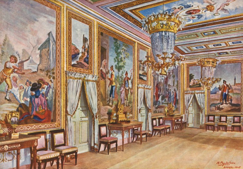 El Escorial: Hall of Ambassadors by Emilio Poy Dalmau