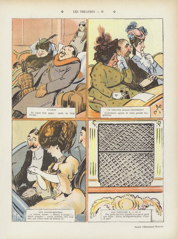 Illustration for Le Rire by Emmanuel Barcet
