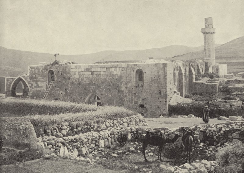 Church of St John, Samaria, where John the Baptist was beheaded by English Photographer