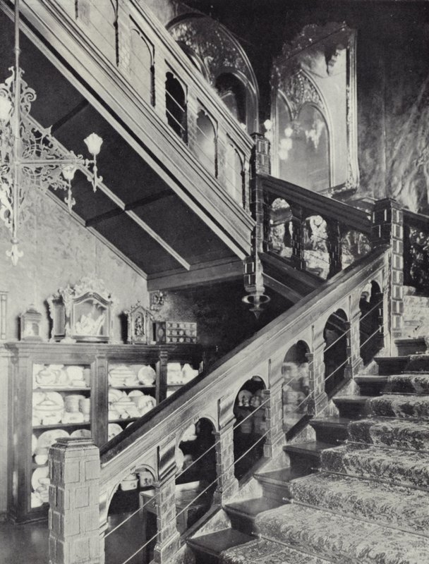 Kensington, Holland House, Principal Staircase, c.1607 by English Photographer