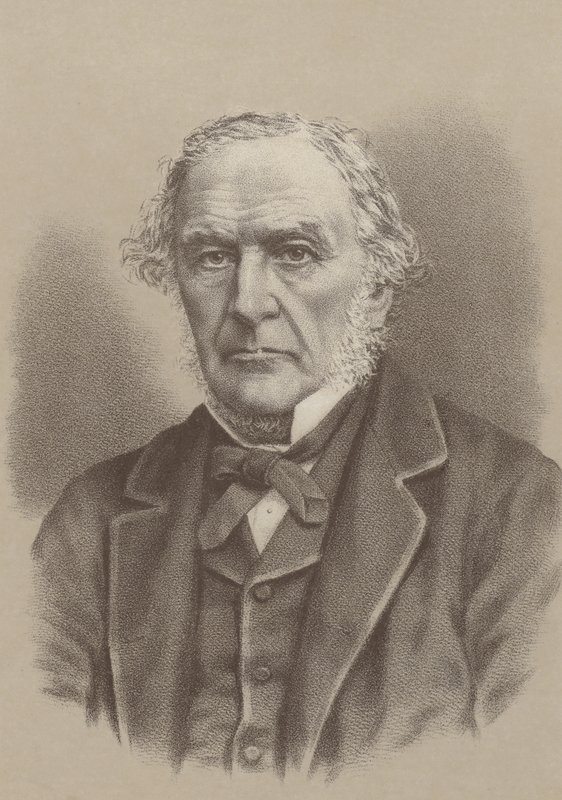 William Ewart Gladstone, British Prime Minister 1868-1874, 1880-1885, 1886 and 1892-1894 by English Photographer