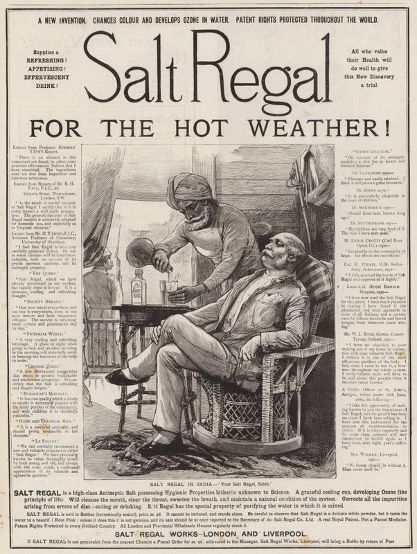 Advertisement, Salt Regal by English School