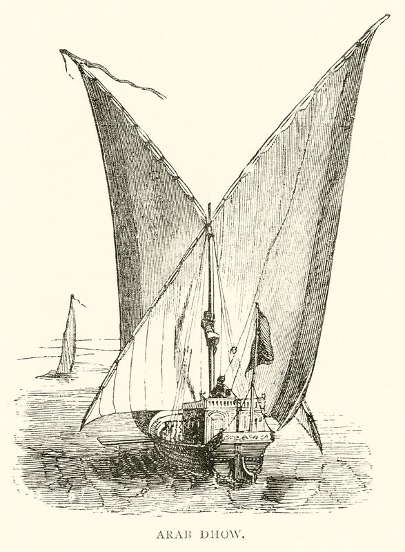 Arab Dhow by English School
