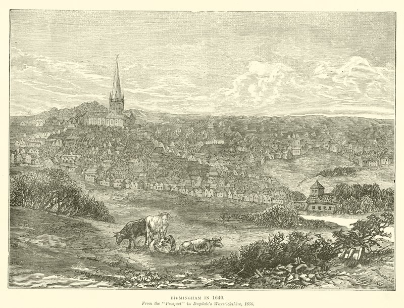 Birmingham, from the Prospect in Dugdale