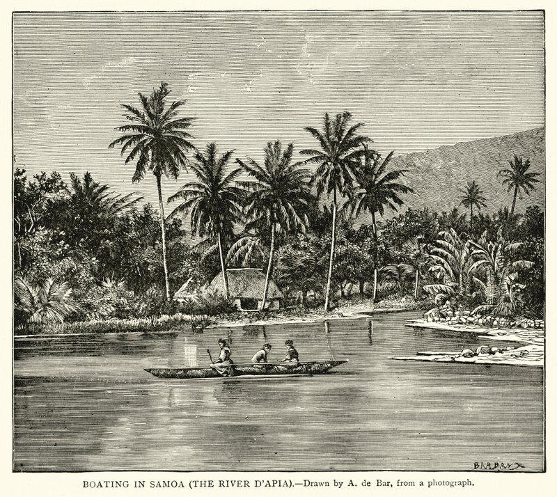 Boating in Samoa (The River D