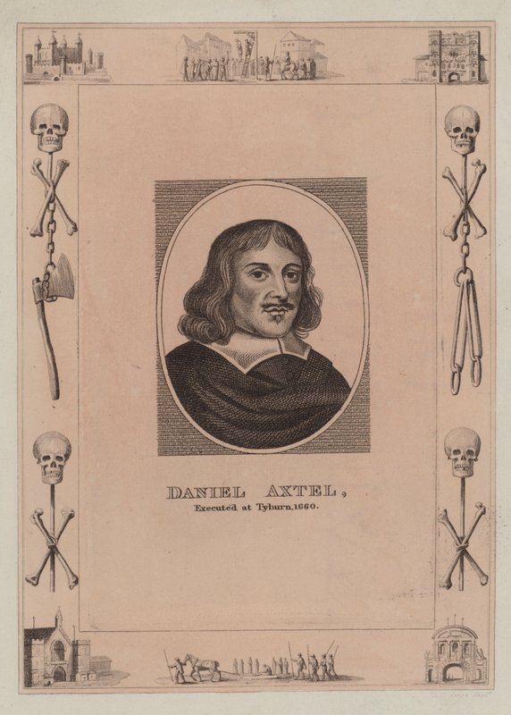 Daniel Axtel, Executed at Tyburn, 1660 by English School